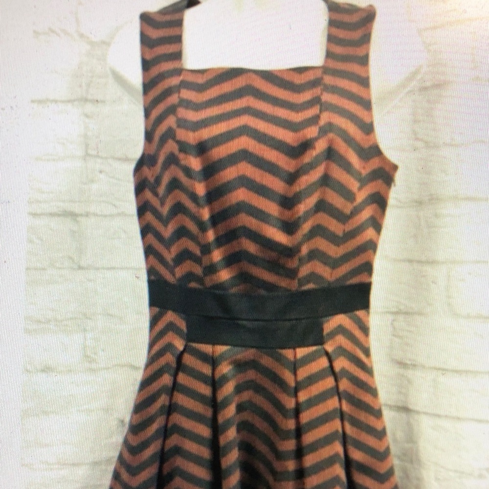 Chevron Striped Dress